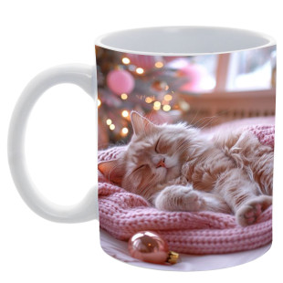 Кружка Warm Christmas Kitty