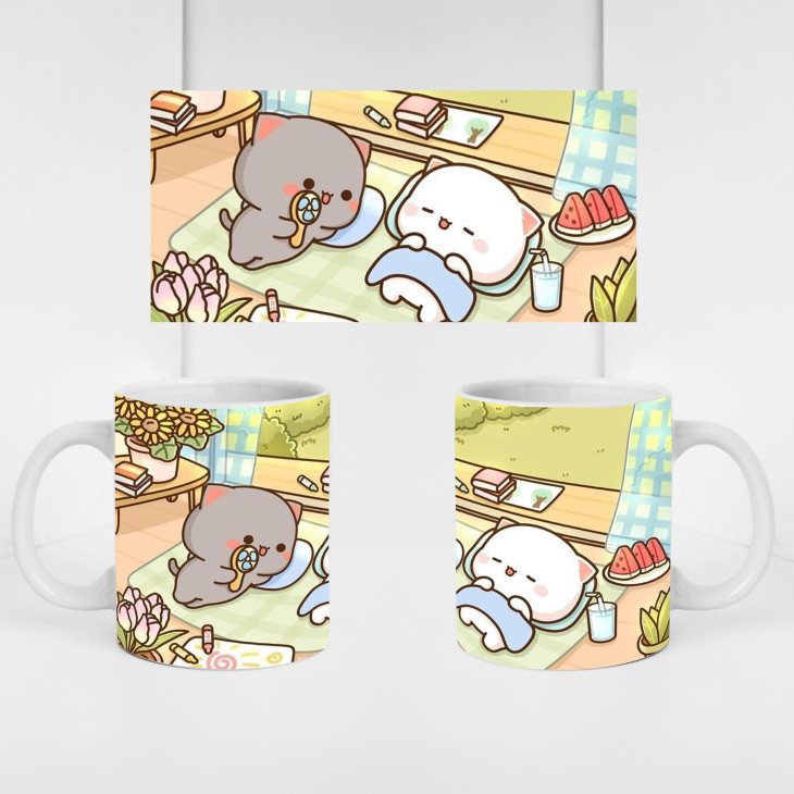 Кружка Peach&Gomo Lazy Picnic