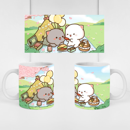 Кружка Peach&Gomo Весенний пикник