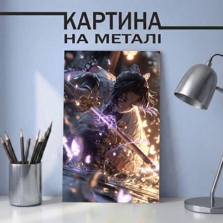 Аніме картина на металі з Cінобу Коцьо