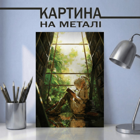 Аніме картина на металі Фрірен
