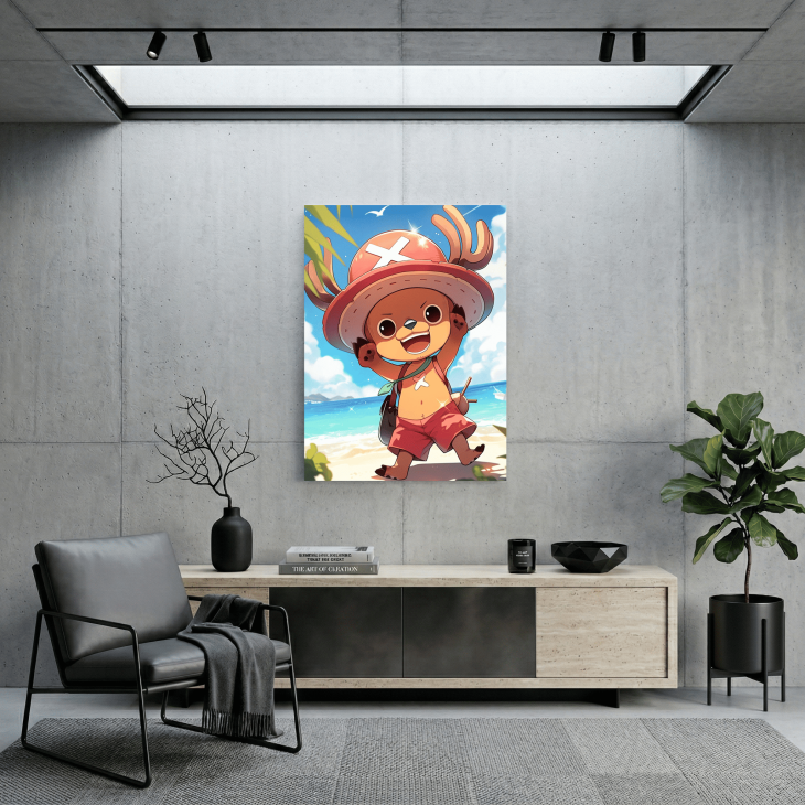 Аніме картина на металі з Тоні Тоні Чоппер (Tony Tony Chopper)