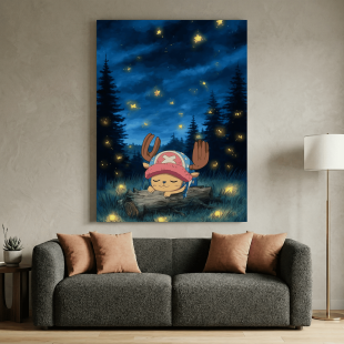 Картина на металі Tony Tony Chopper in the forest