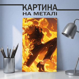 Аніме картина на металі з Санджи Вінсмок