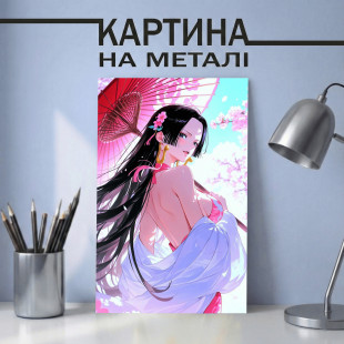 Аніме картина на металі з Боа Хенкок (Boa Hankok)