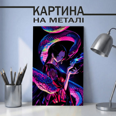 Аніме картина на металі з Боа Хенкок