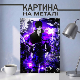 Аніме картина на металі з Сон Джин Ву