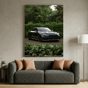 Картина на металі з автомобілем Audi
