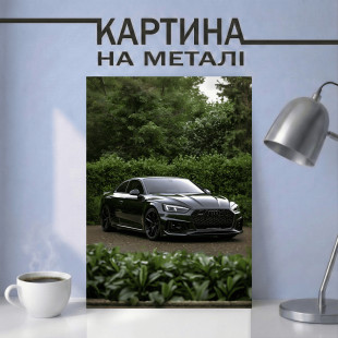 Картина на металі з автомобілем Audi