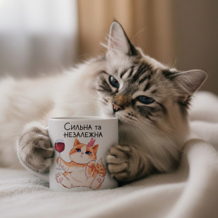 Кружка Сильна та незалежна
