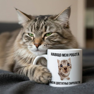 Кружка Зачем мне работа