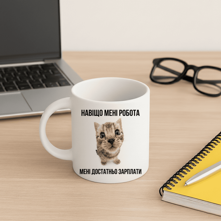 Кружка Навіщо мені робота