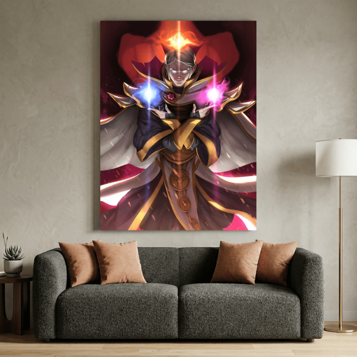 Картина на металі з Invoker