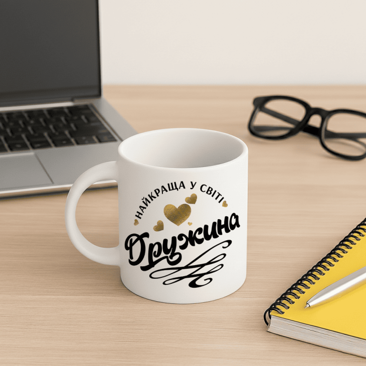 Кружка Найкраща у світі дружина