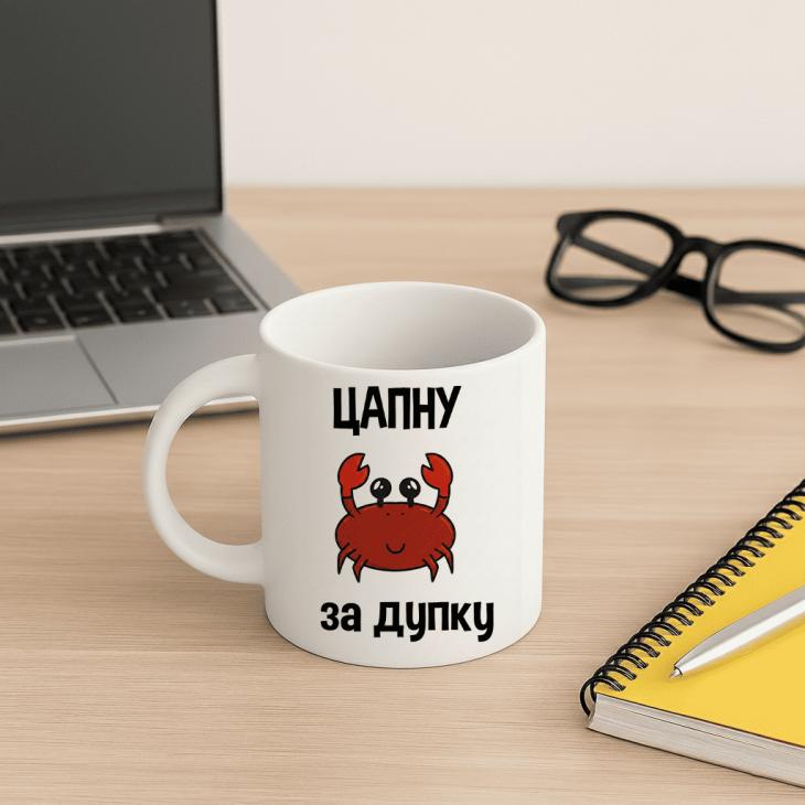 Кружка Цапну за дупку