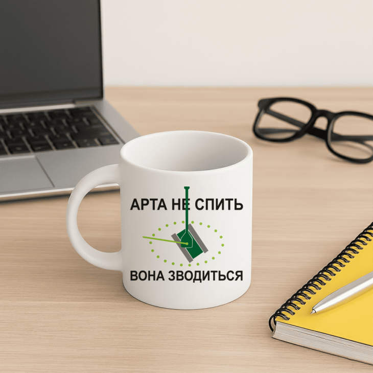 Кружка Арта не спить