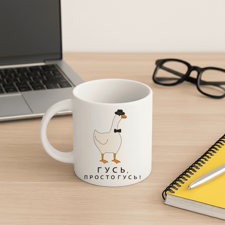 Кружка Гусь просто гусь