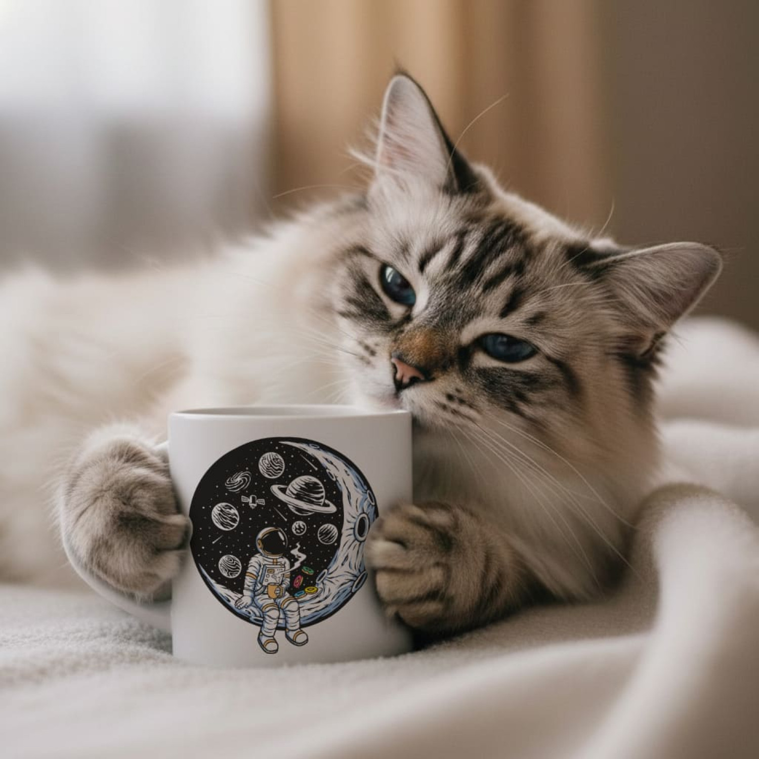 Кружка Космонавт у космосі