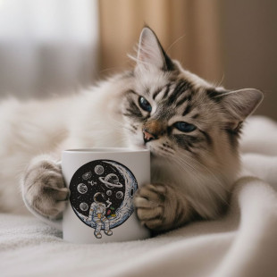 Кружка Космонавт у космосі