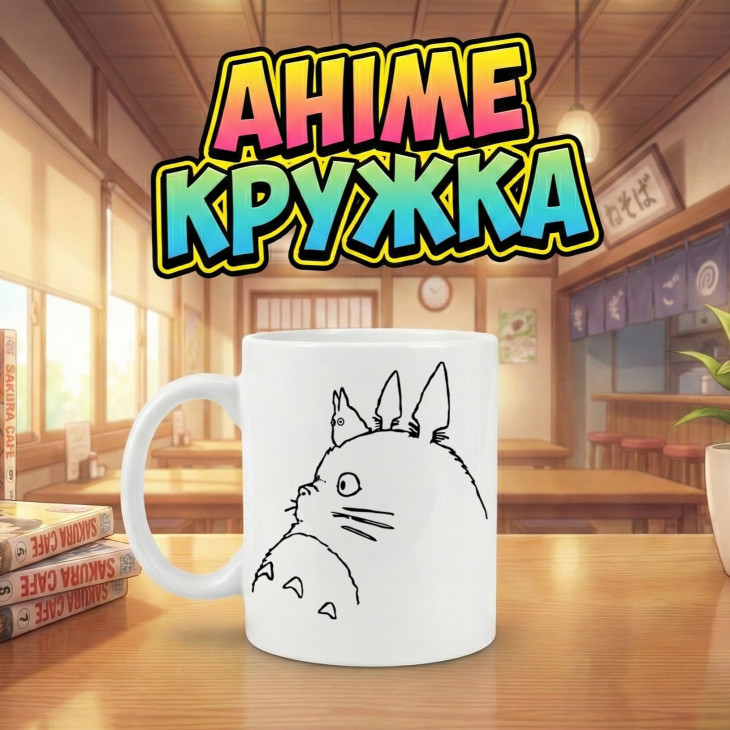 Аніме кружка з Totoro