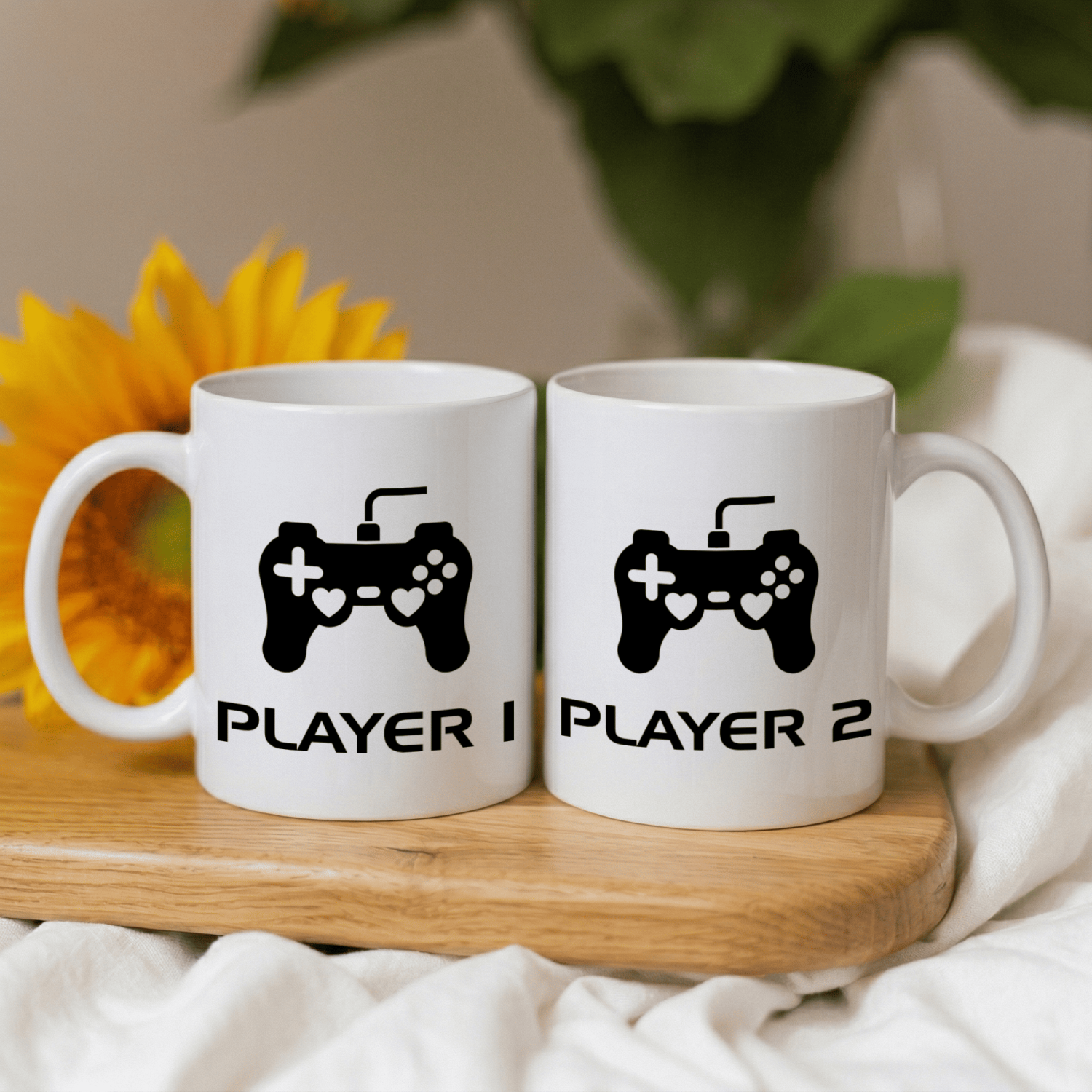 Парні кружки PLAYER 1 та PLAYER 2