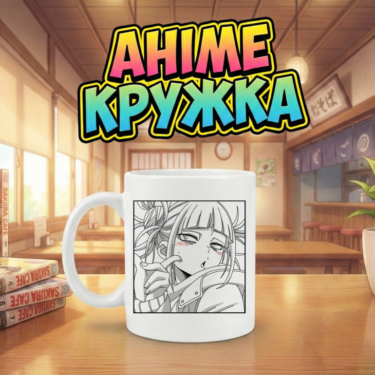 Аніме кружка Тога Хіміко - My Hero Academia
