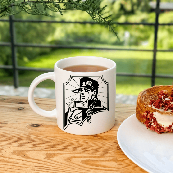 Аніме кружка з JoJo’s Bizarre Adventure (ДжоДжо)