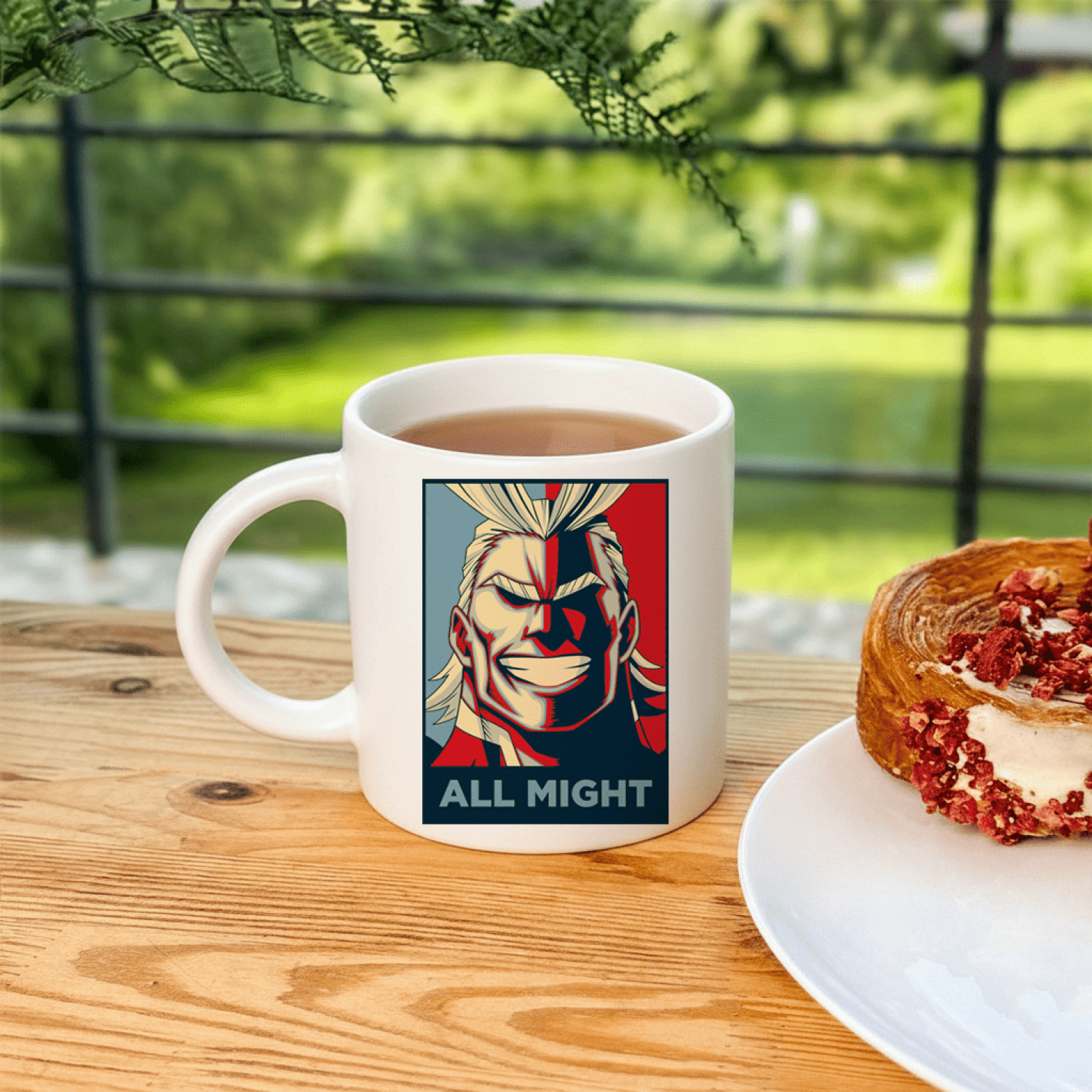 Аніме кружка з персонажем All Might - My Hero Academia