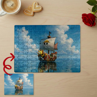 Пазл з аніме «One Piece» — корабель Тисяча Сонячних (Thousand Sunny)