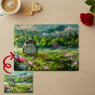 Пазл аніме з персонажем Totoro (Studio Ghibli)