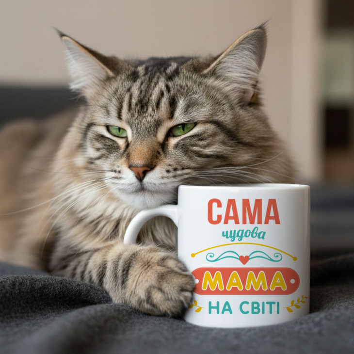 Кружка Сама чудова мама на світі