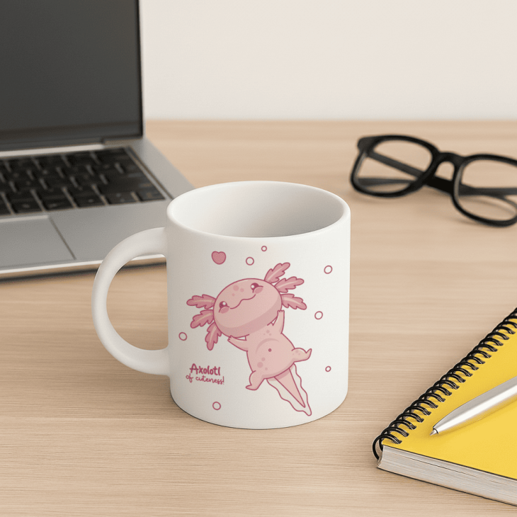 Кружка Axolotl of cuteness
