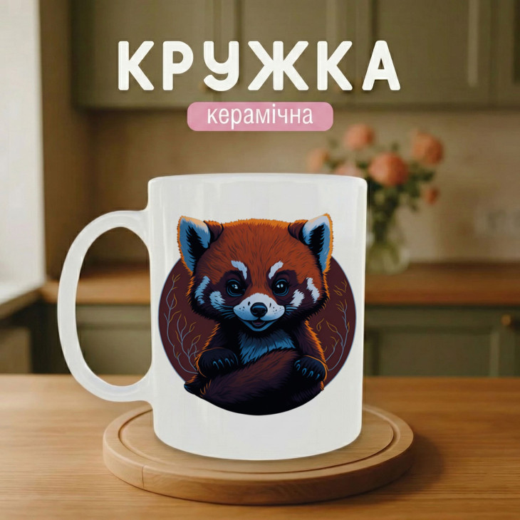 Кружка Червона панда