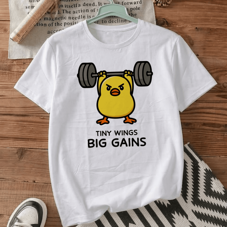 Футболка Tiny Wings Big Gains