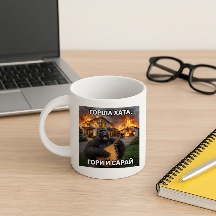 Кружка Горіла Хата