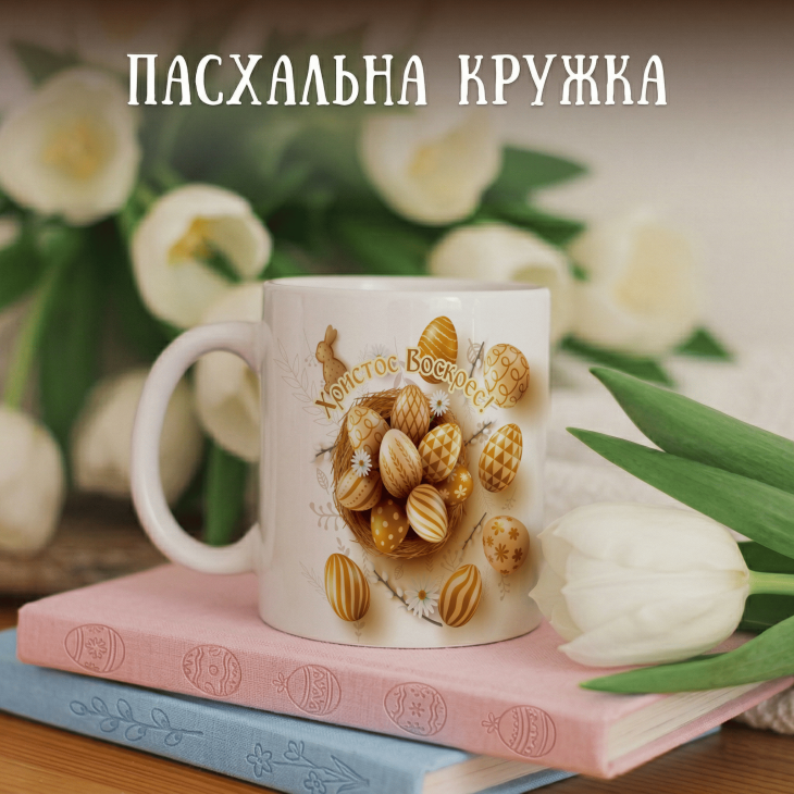 Кружка Христос Воскрес! Яйця