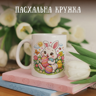 Кружка Веселий кролик