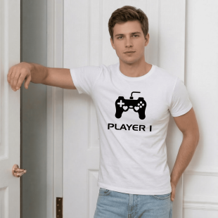 Парні Футболки PLAYER 1 та PLAYER 2