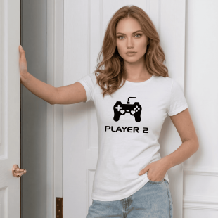 Парные Футболки PLAYER 1 та PLAYER 2