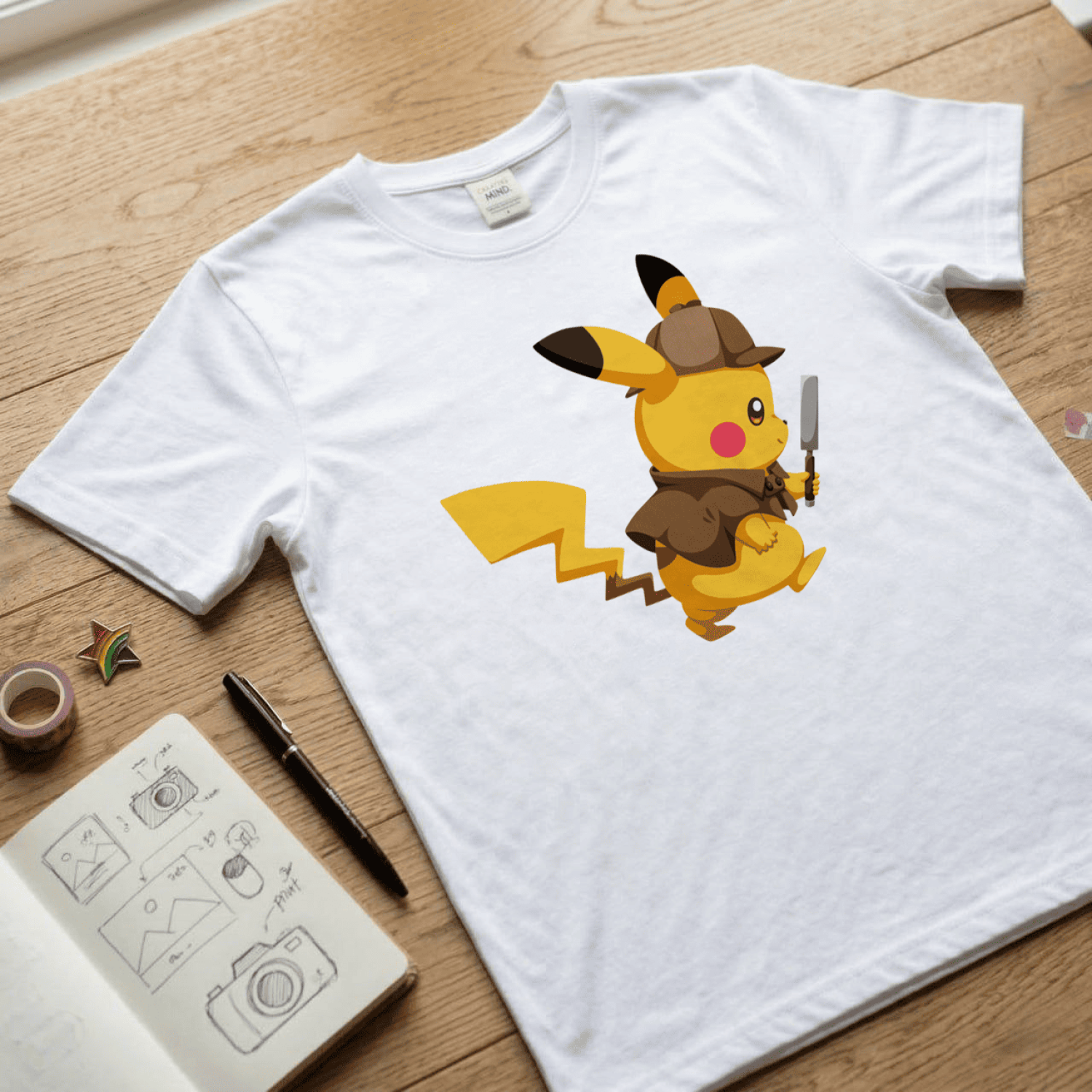 Аніме футболка Pikachu (Пікачу) Pokemon/Покемон