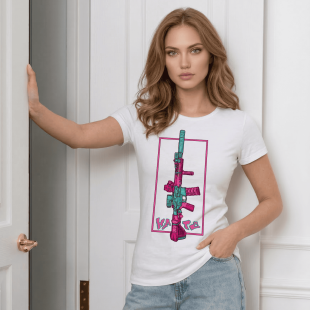 Футболка AR-15 Pink