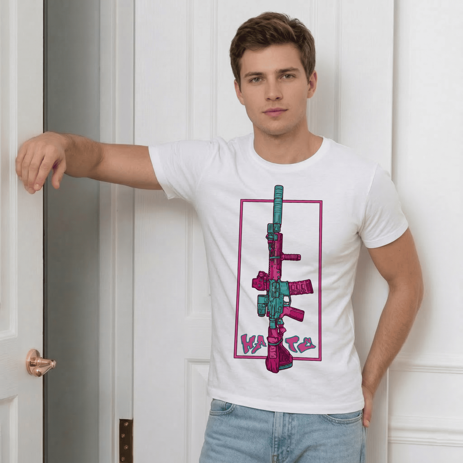 Футболка AR-15 Pink