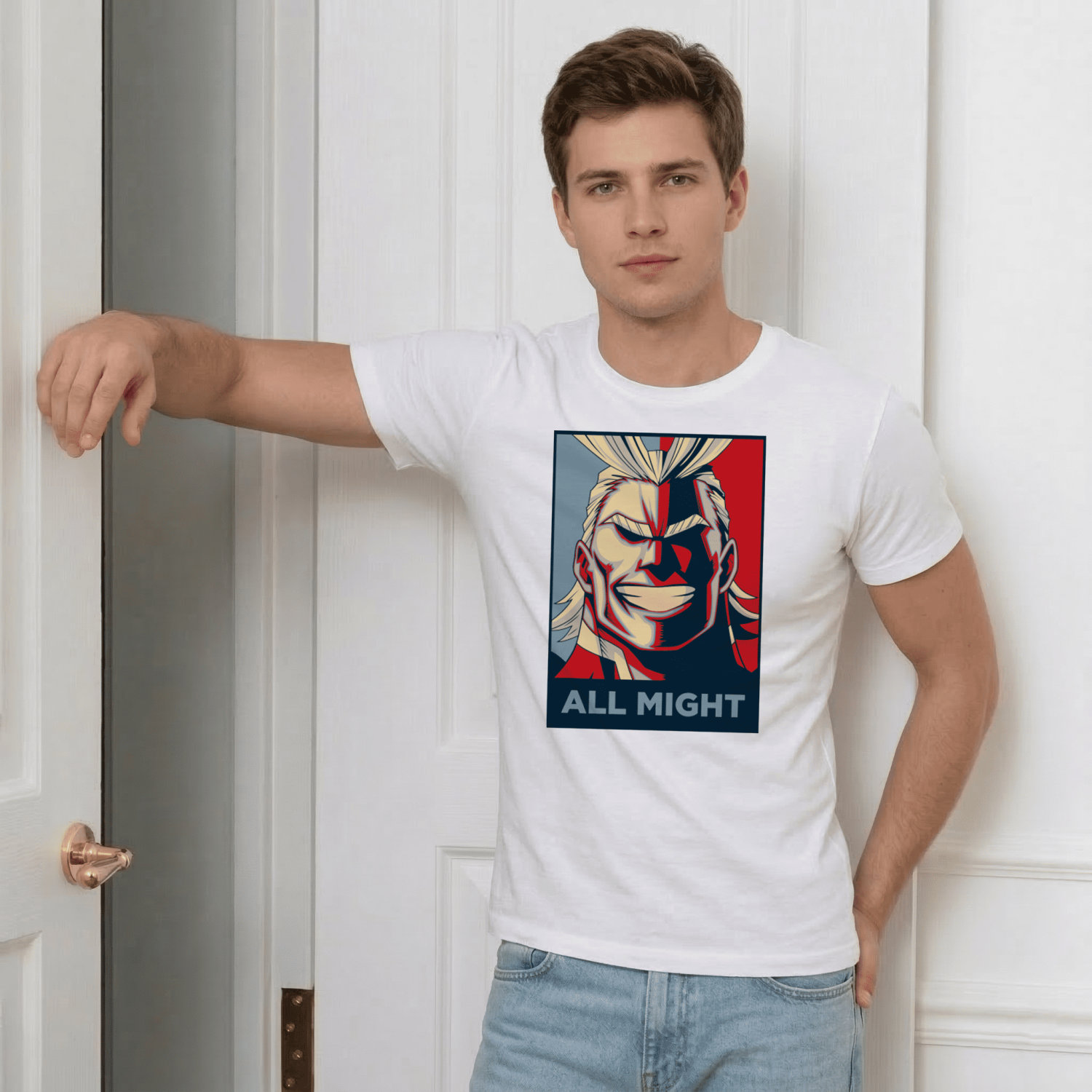 Аніме футболка My Hero Academia з персонажем All Might