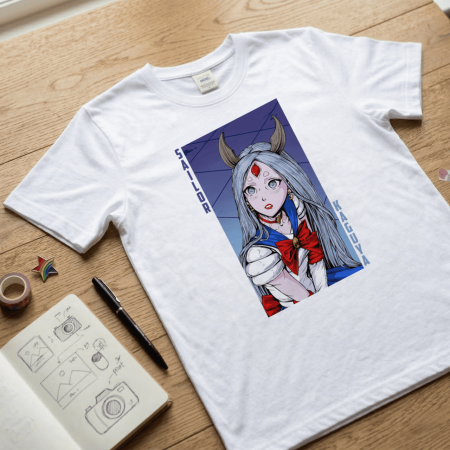 Аніме футболка Наруто з персонажем Kaguya Otsutsuki (Sailor Kaguya)