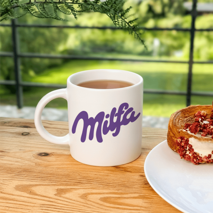Кружка з мемом Milfa