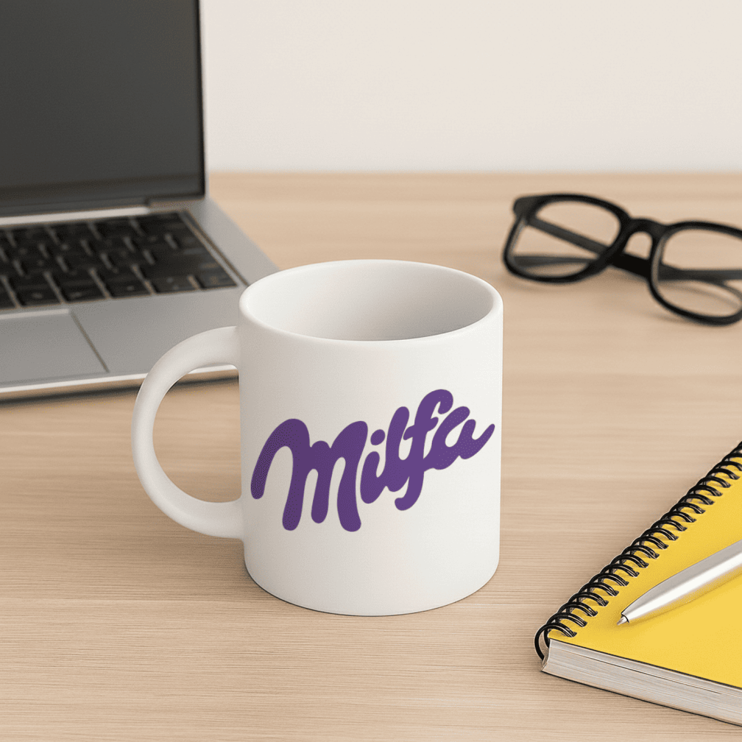 Кружка з мемом Milfa