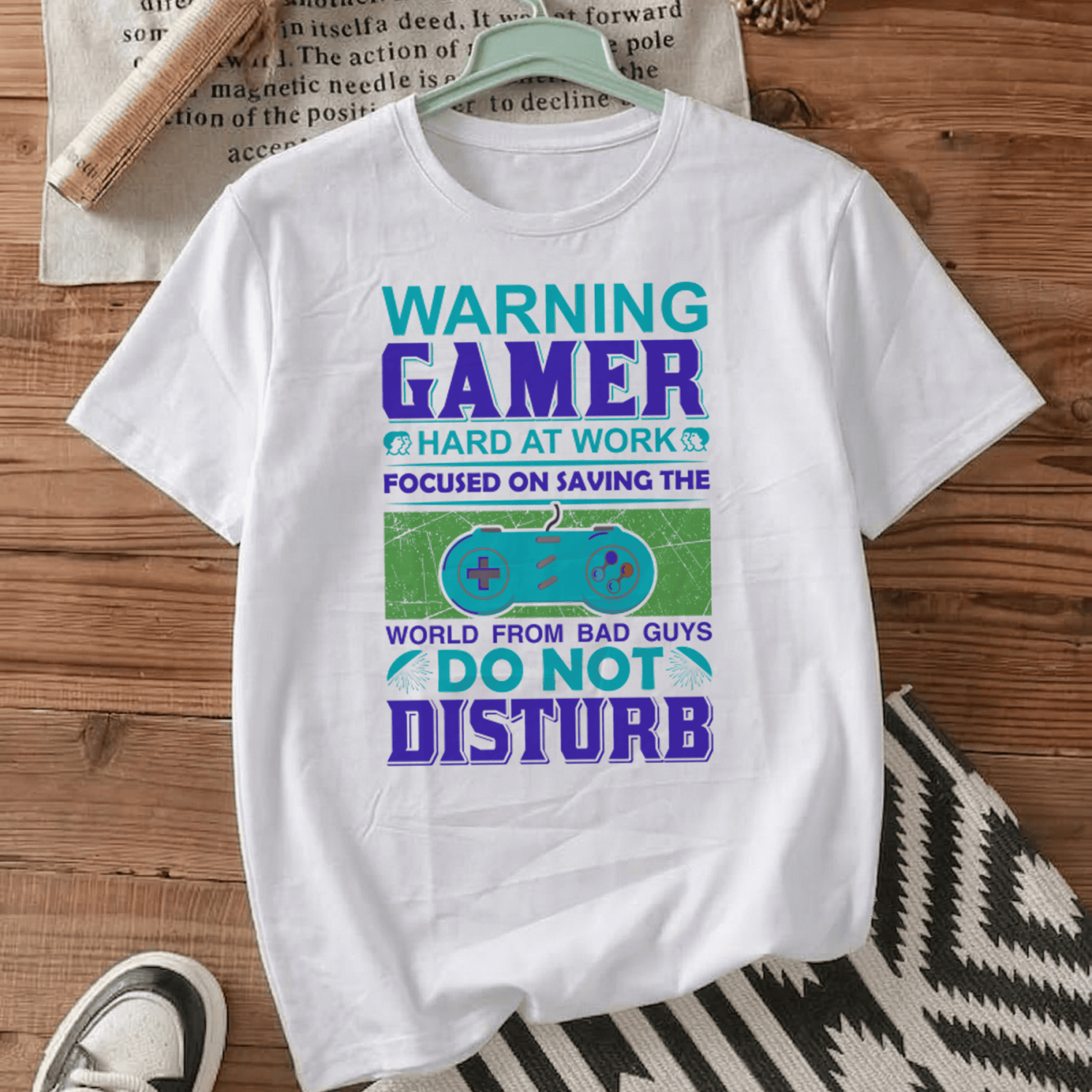 Футболка Warning Gamer