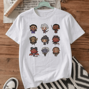 Футболка Baldur’s Gate 3 Chibi Heroes