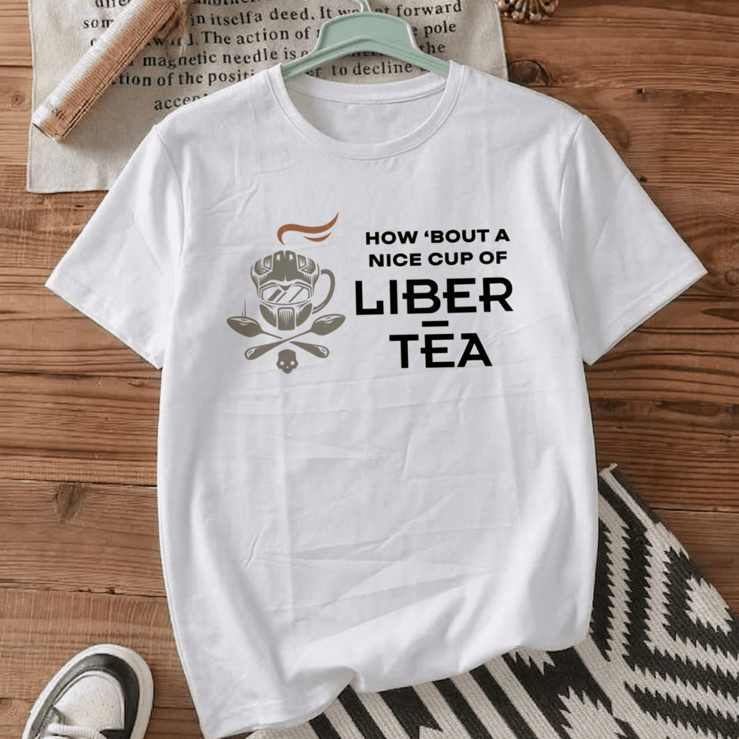 Футболка How ’Bout a Nice Cup of Liber-Tea