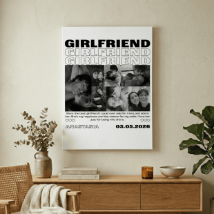 Картина на металі “Girlfriend”